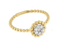 Anello Soranzo Gioielli Donna Pietre Preziose in Oro giallo Diamante 0.17 Ct LT10388792 - LT10388792